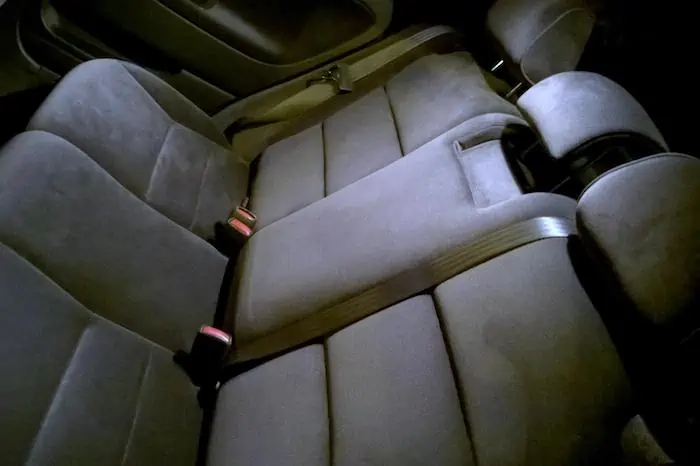 01 compact car backseat