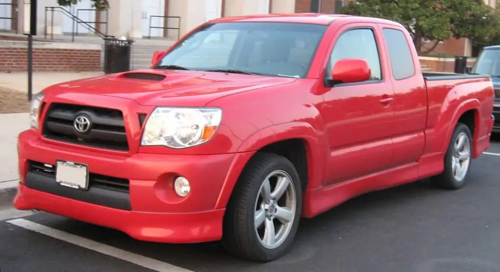 1. 2005 to 2008 model year Tacoma X Runner Access cab