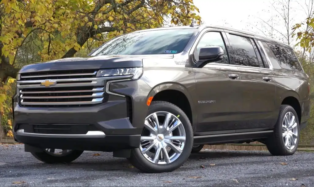 1. A 2021 Chevrolet Suburban