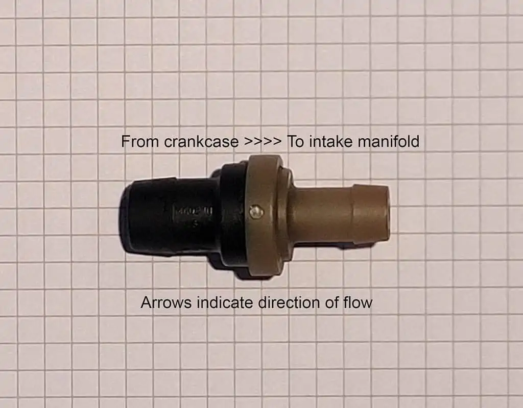 1. A PCV valve