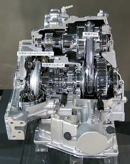 1. A continuously variable transmission 1