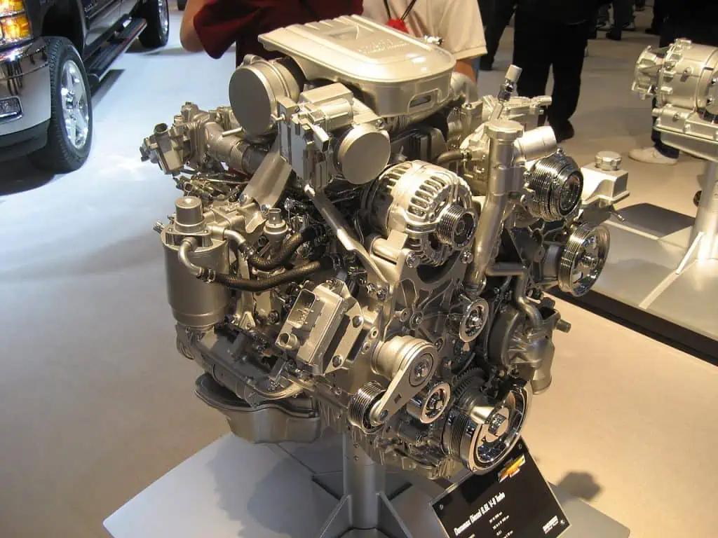 1. A typical duramax engine