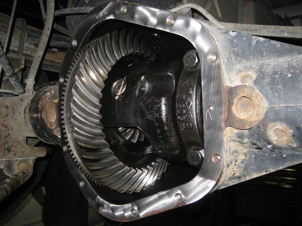 1. A typical rear differential