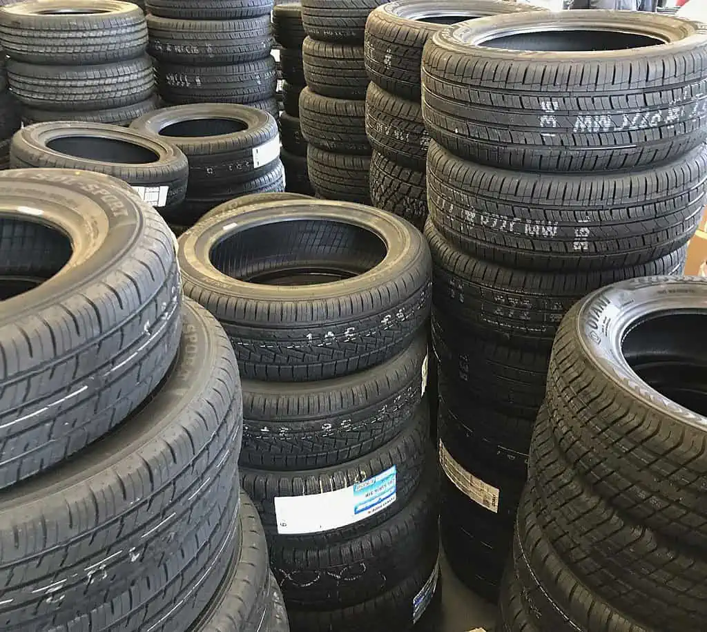 1. Assorted new automotive road tires