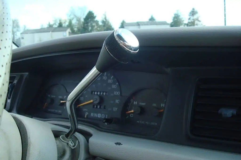 1. Column shifter for an automatic transmission