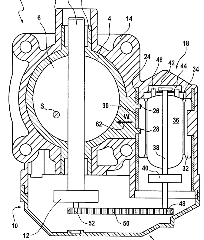 1. The electronic throttle body