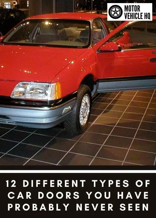 14. 12 Different Types Of Car Doors You Have Probably Never Seen
