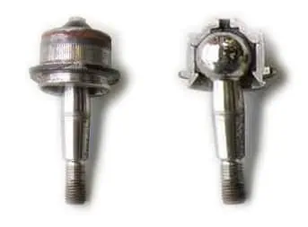 2. A ball joint and a cross section of one