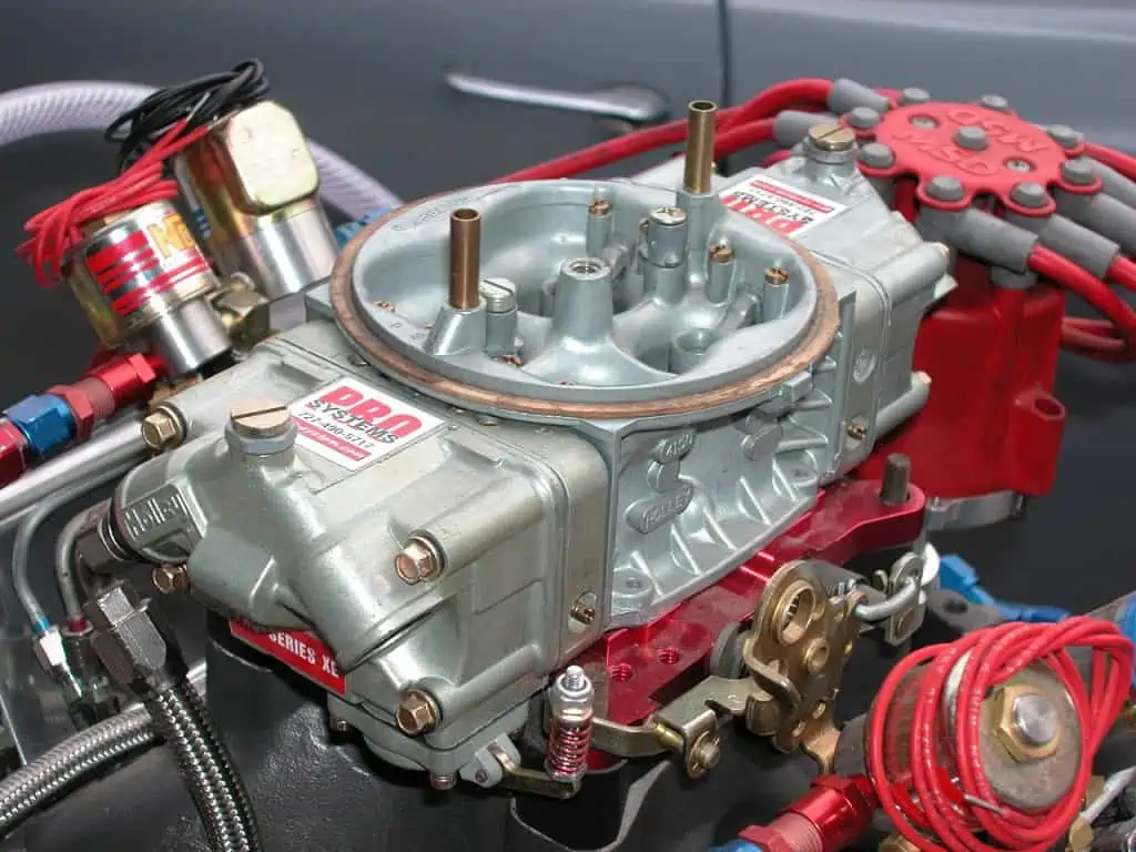 2. A high performance 4 barrel carburetor