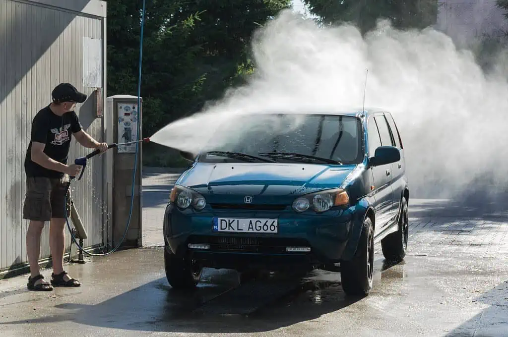 2. A self service car wash