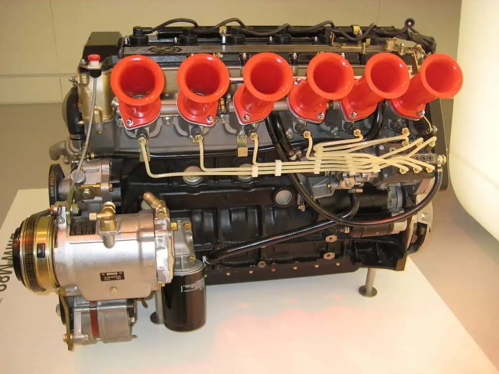 2. BMW M88 engine with multi point injection