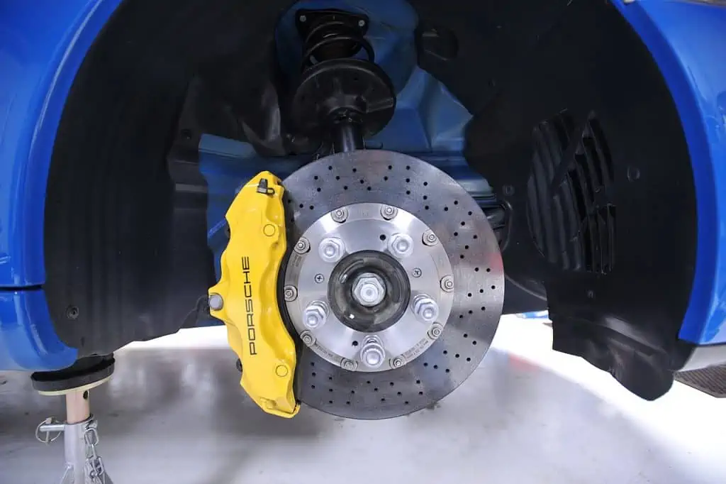 2. Ceramic brake rotor