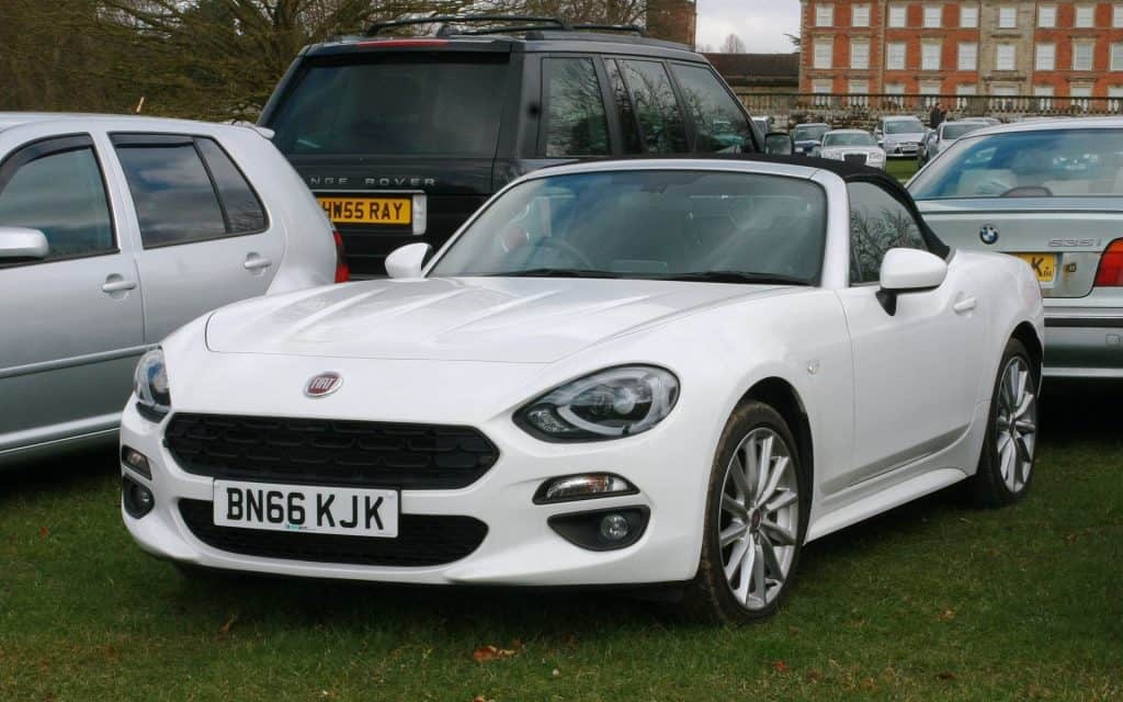 25 Best Sport Cars Under 10K 2 2. Fiat 124 Spider 2016
