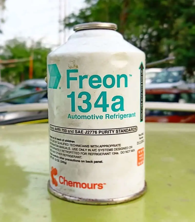 2. Freon 134a refrigerant for car AC