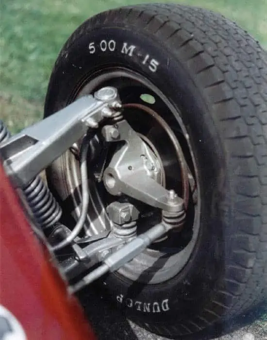 2. Location of disk brakes