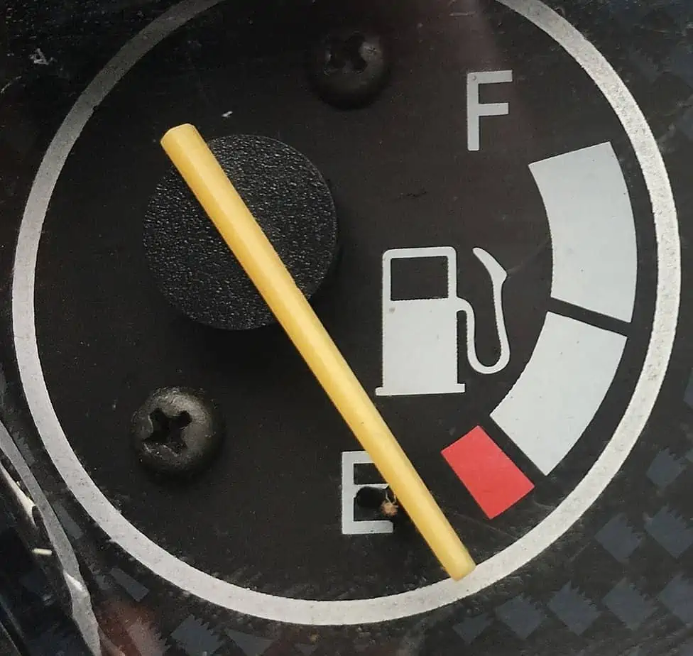 2. Low fuel indicator