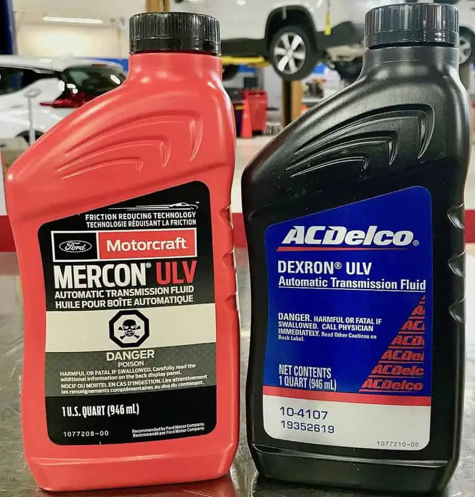 2. Mercon ULV and Dexron ULV Ultra Low Viscosity ATF