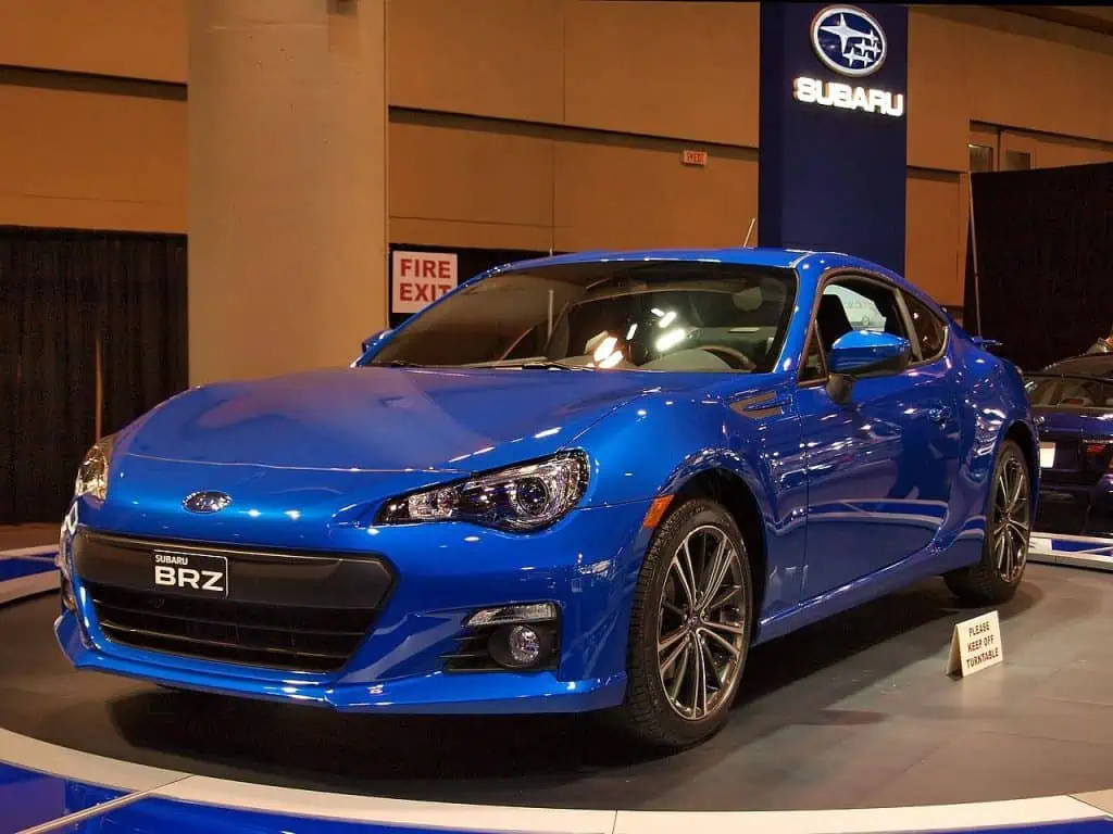 2. Subaru BRZ