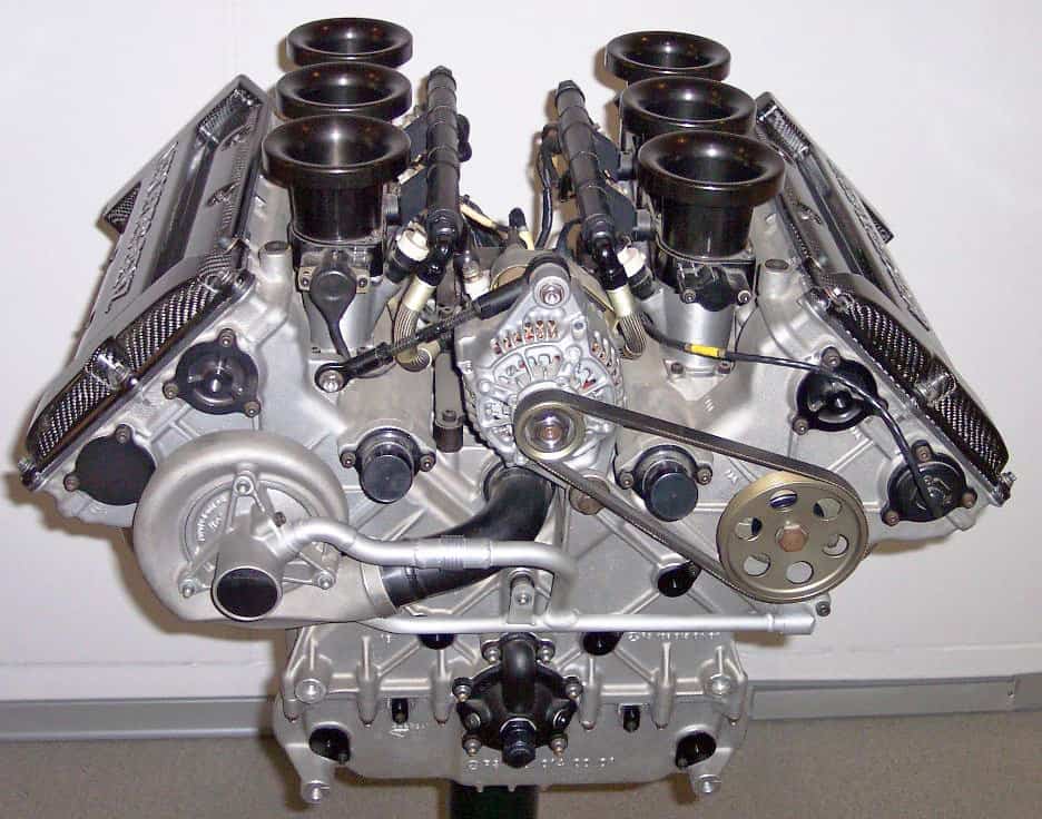 2. V6 internal combustion engine