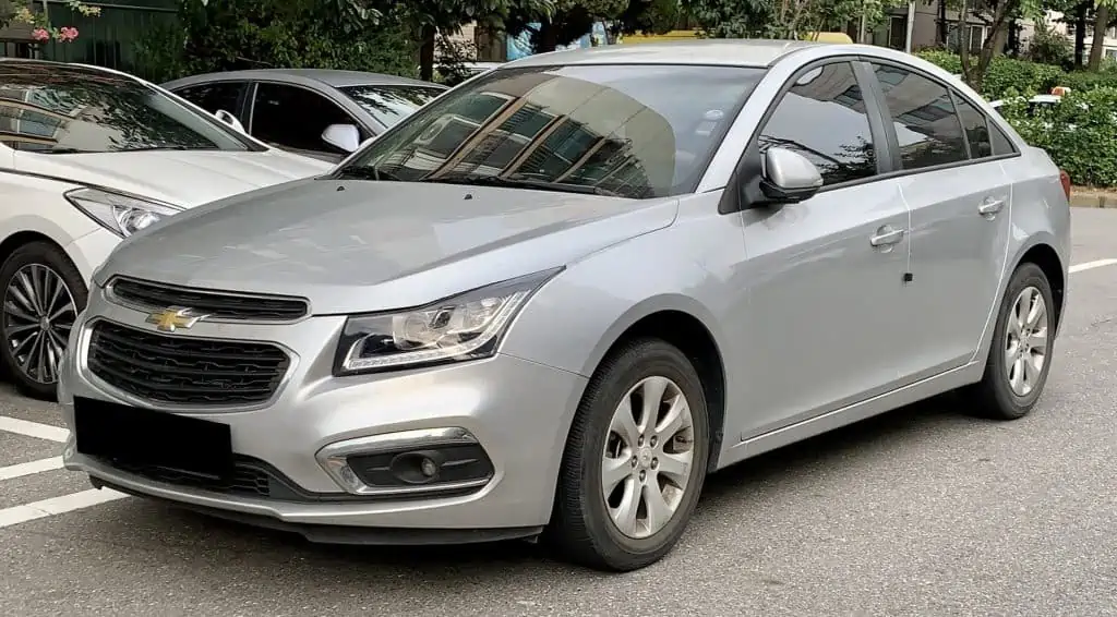 3. 2014 Chevrolet Cruze