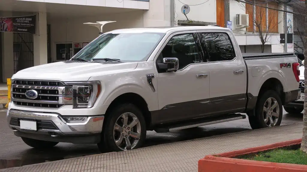 3. 2021 Ford F 150 Lariat Sport power stroke diesel engine truck