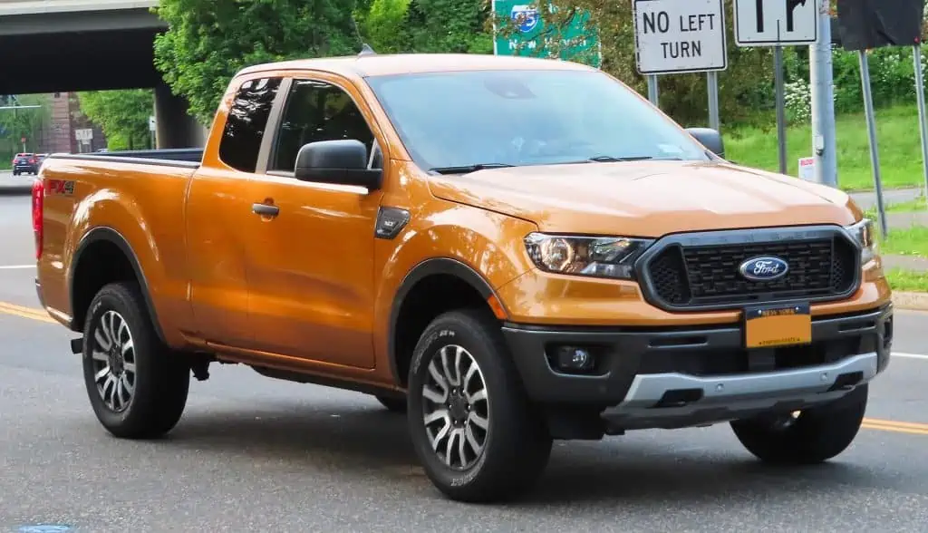 3. A 2019 Ford Ranger XLT Super Cab