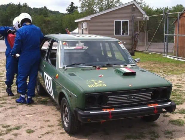 3. A typical Lemons racer being refueled