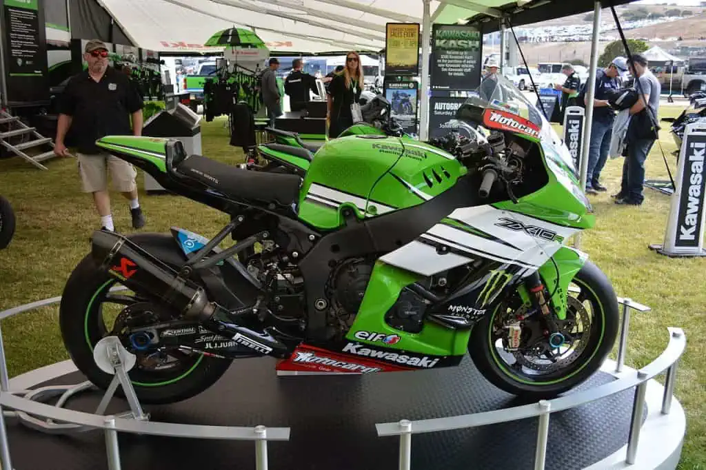 3. The Kawasaki ZX 10R