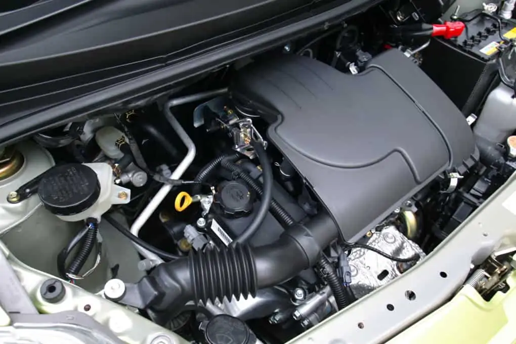 3. The car engine