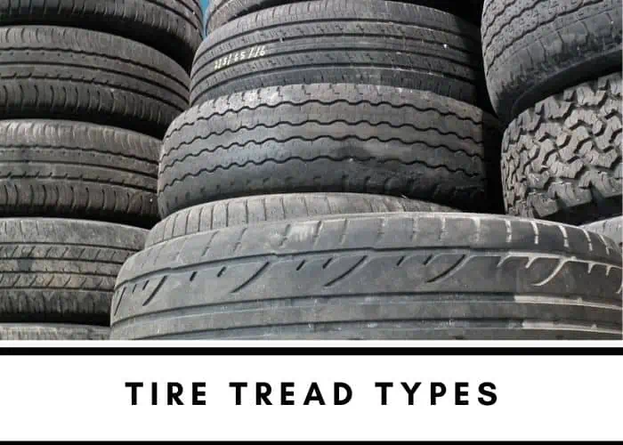3. Tire tread types