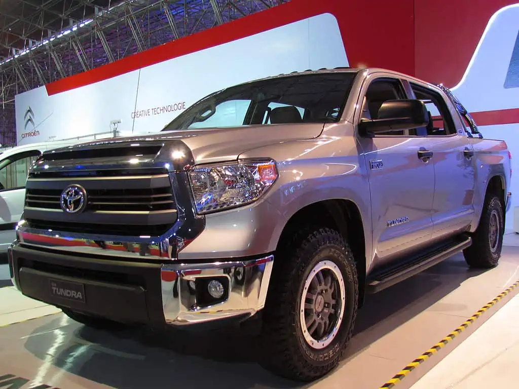 3. Toyota Tundra TRD in Chile