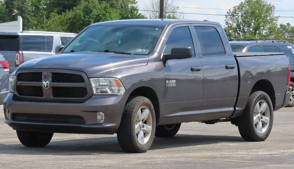 4. 2017 Ram 1500 with a 4.7 Dodge engine