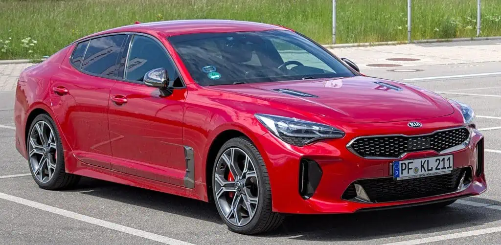 4. 2021 Kia Stinger