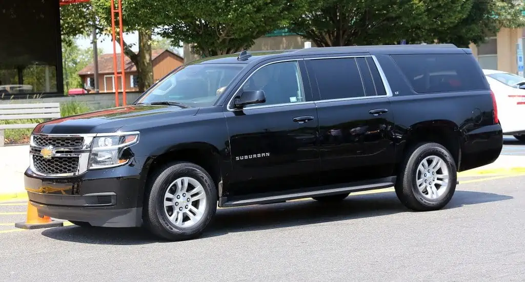 4. A 2015 Chevrolet Suburban LT