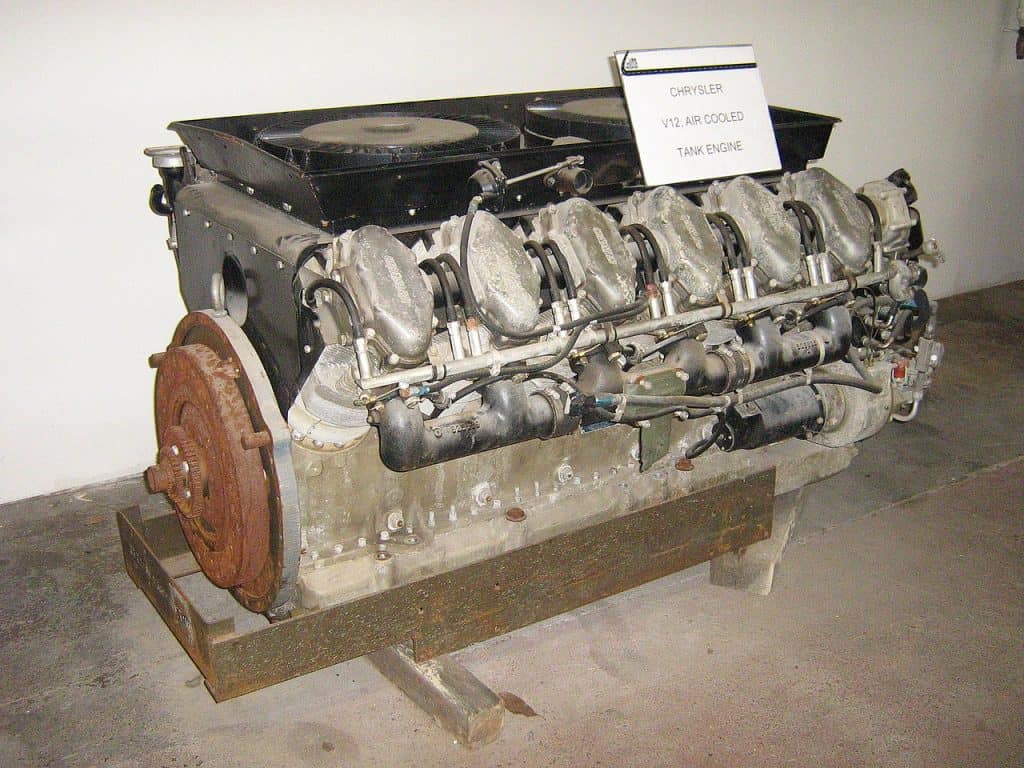 4. Chrysler A65 prototype tank engine