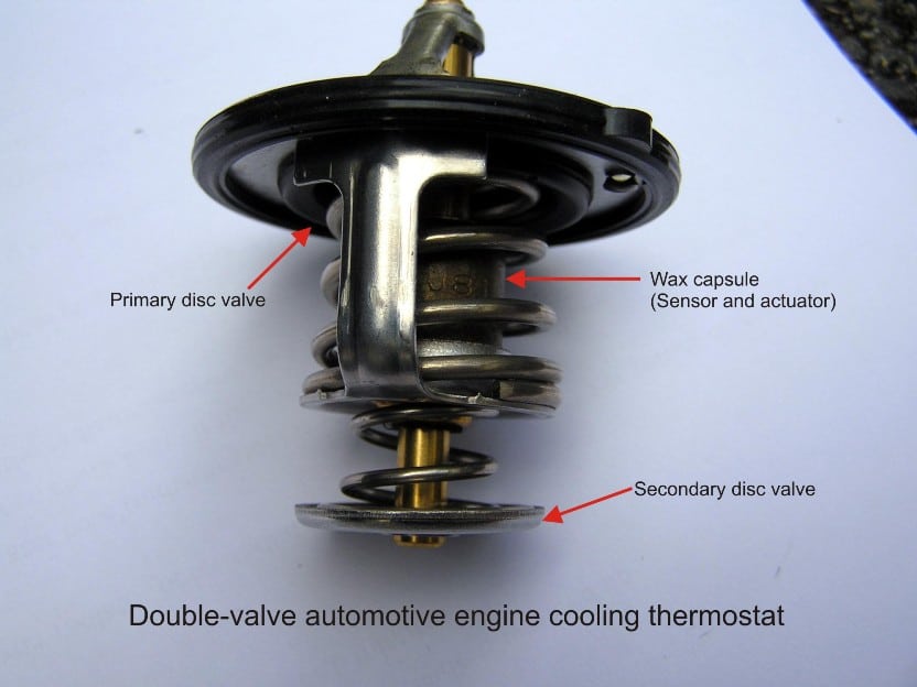 4. Double valve engine thermostat