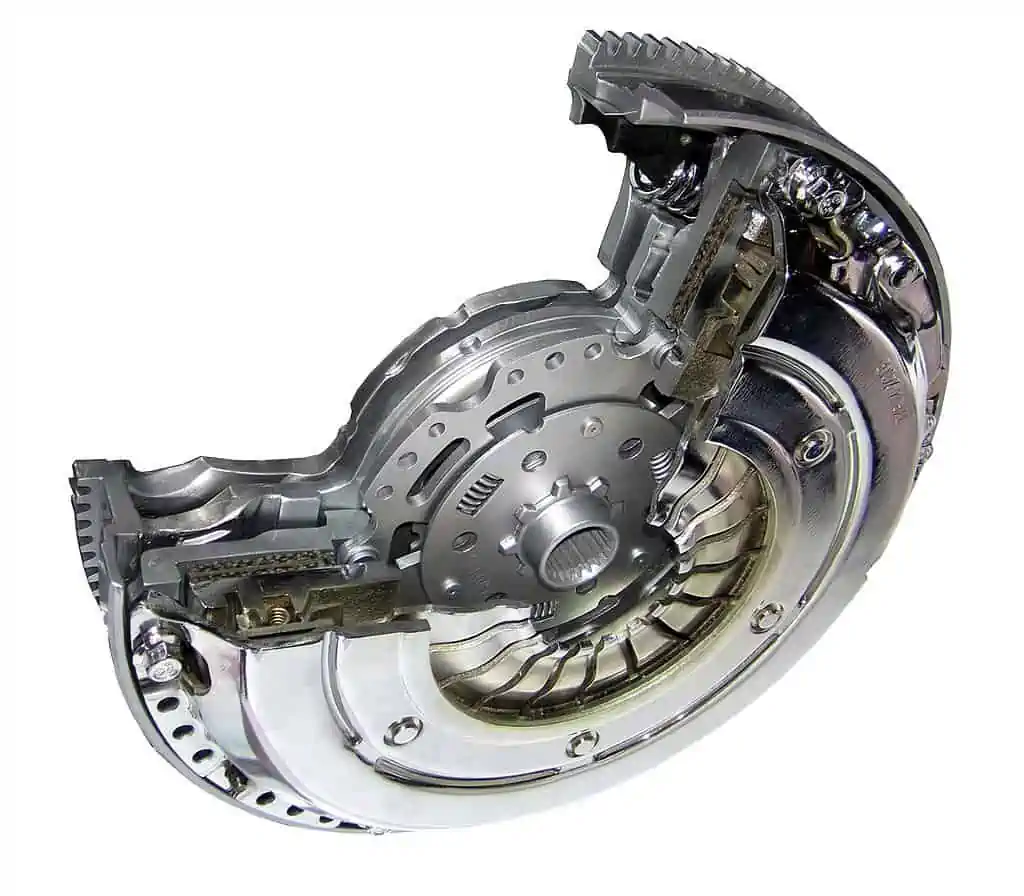 4. Dual mass flywheel section