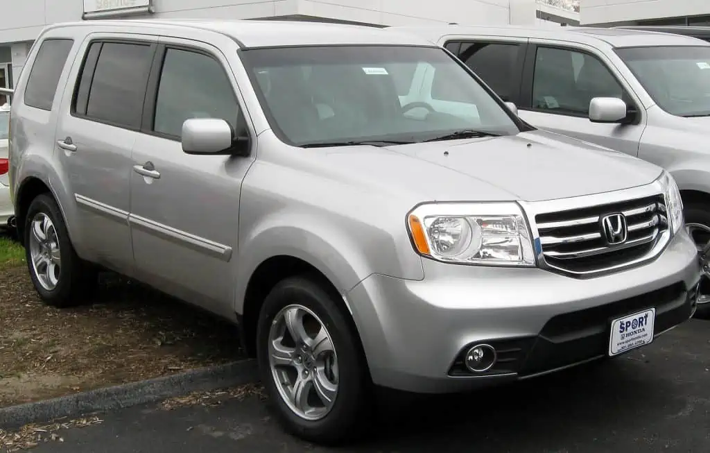 5. A 2012 Honda Pilot