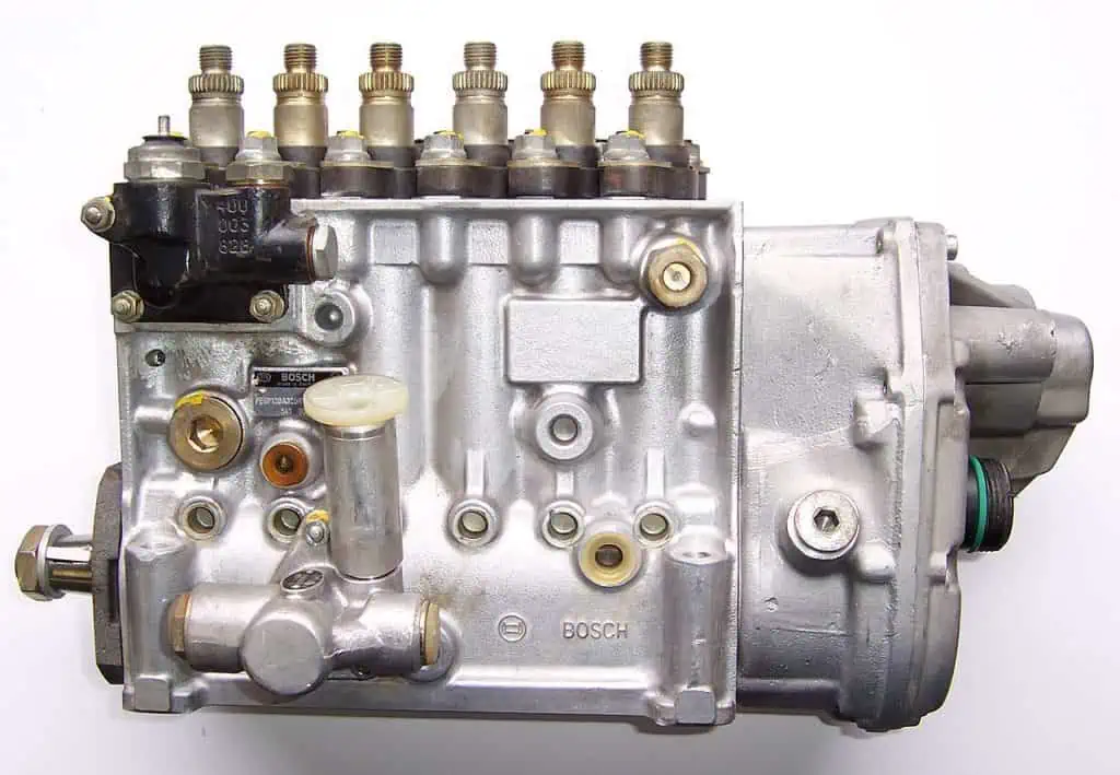 5. An inline diesel injection pump