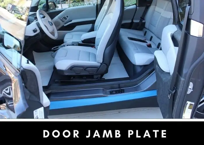 5. Door jamb plate