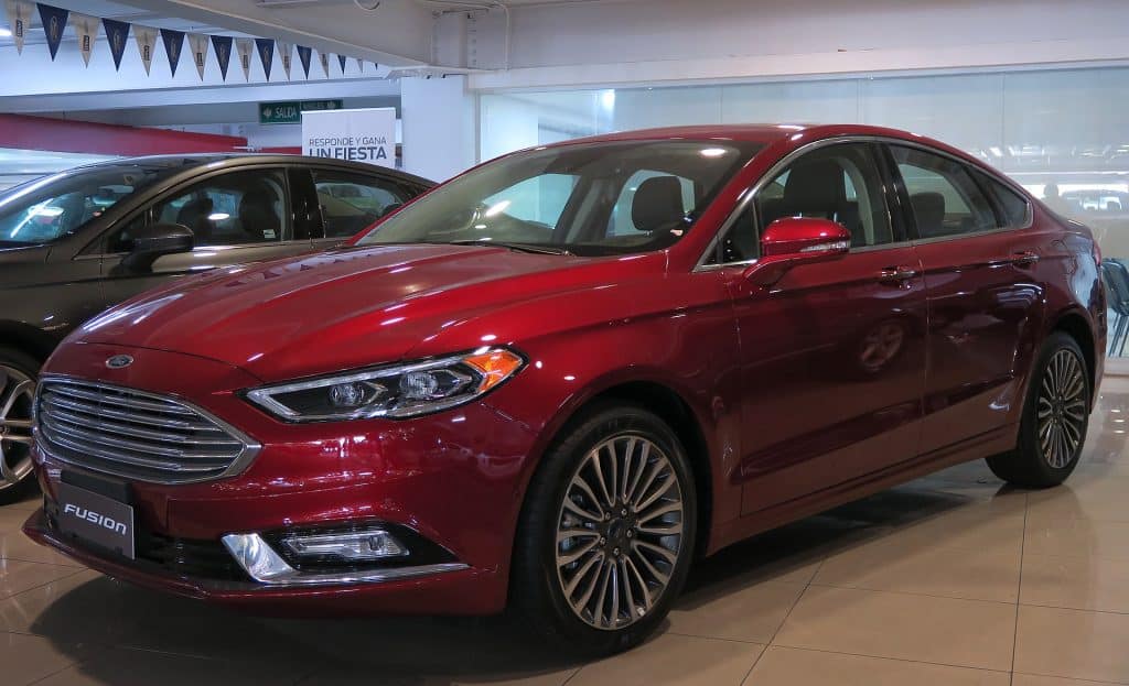 5. Ford Fusion SE 2.0 EcoBoost 2017
