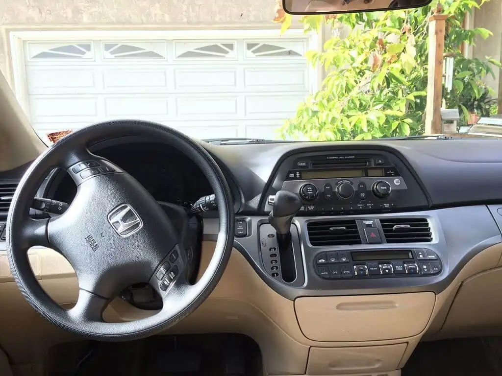 5. Honda Odyssey infotainment system
