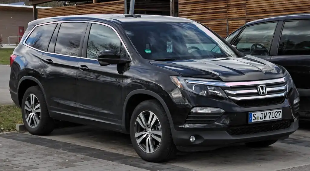 5. Honda Pilot third generation