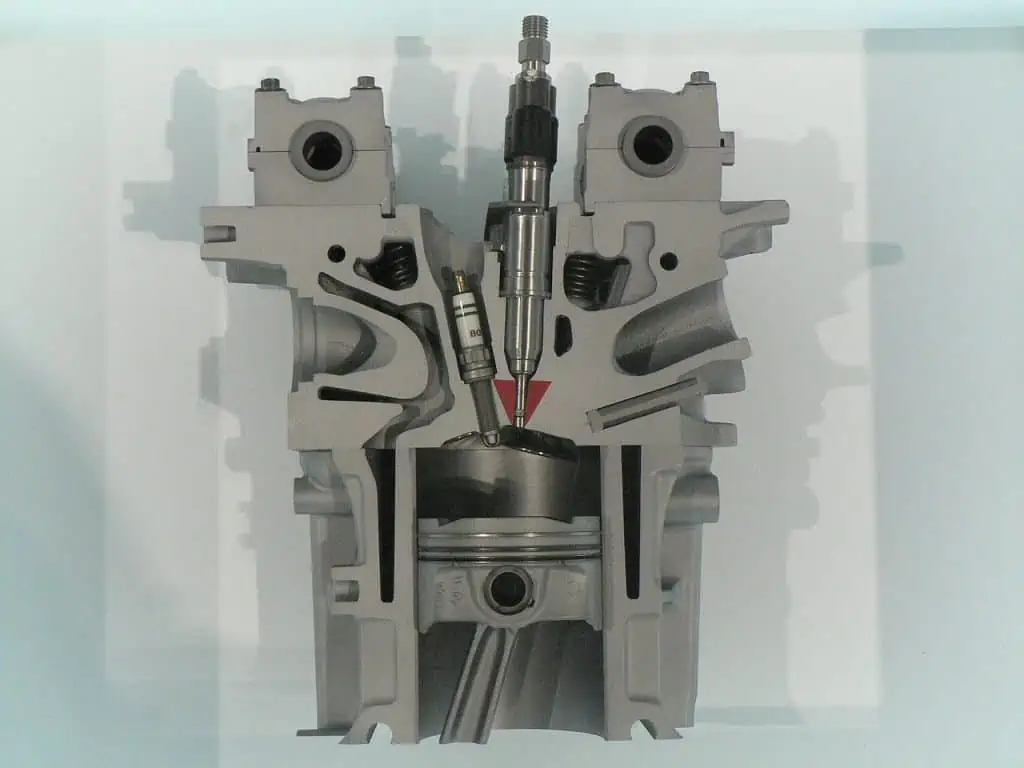 5. Internal parts of a fuel injector