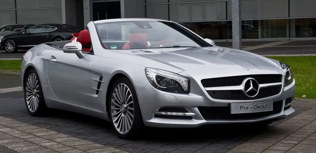 5. Mercedes Benz SL 350