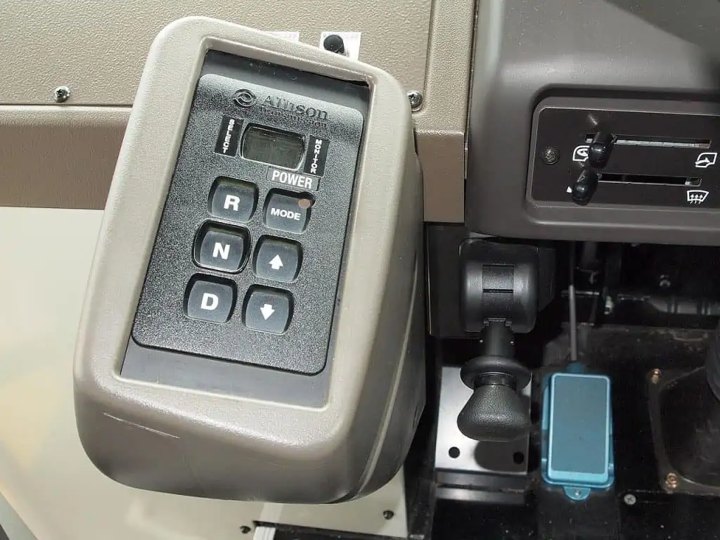 5. Push button gear selector