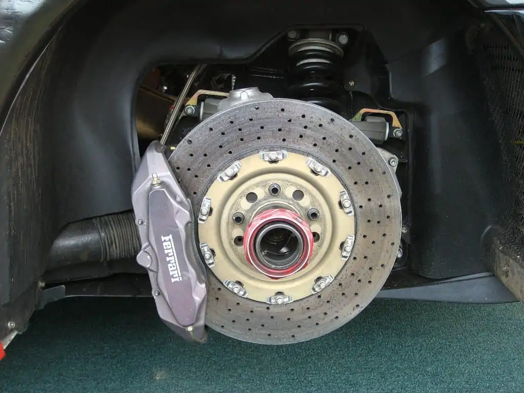 5. Race car brakes