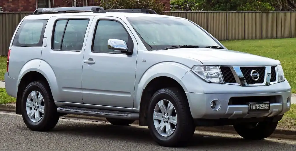 6. 2005 to 2007 Nissan Pathfinder