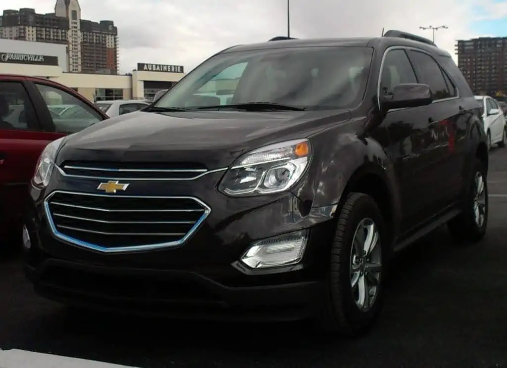 6. 2016 Chevrolet Equinox