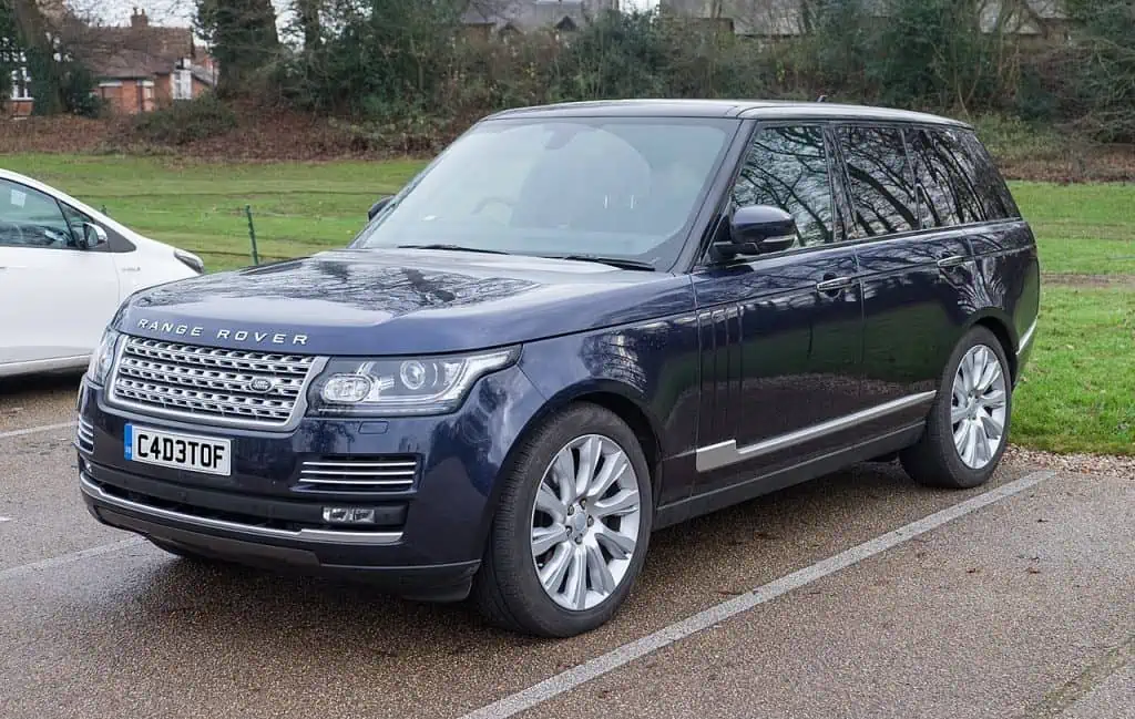 6. A 2016 Land Rover Range Rover